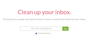 تنظيف صندوق بريدك الوارد من البريد الدعائي.